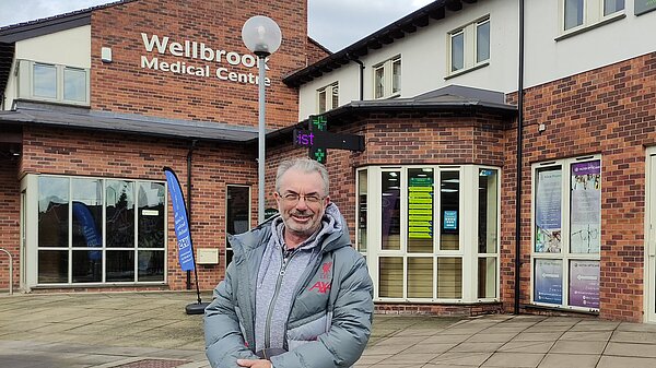 Grahame Andrew at Wellbrook medical centre